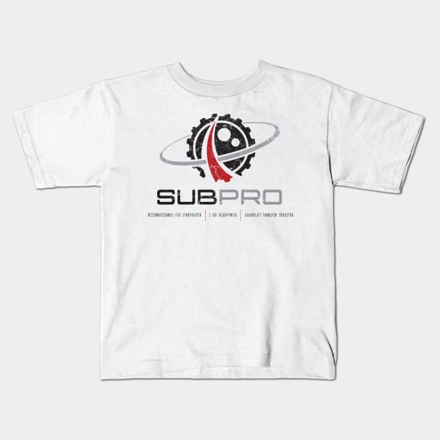 Subpro Kids T-Shirt by MindsparkCreative